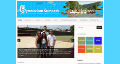 Desktop Screenshot of gymspk.cz